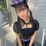 JamsCollection・坂東遥、黒猫に扮したハロウィンコスプレを披露