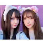 NMB48・原かれん、山本望叶とお揃コーデでユニバデート！「顔面つよすぎる」「可愛すぎて息するの忘れたわ！」の声も