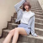 Sweet Alley・濱越さおり、タイトなミニスカから美脚披露！