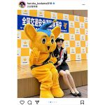 兒玉遥、美脚で見せる警察官制服ショットに「世界一かわいい警察官」「超美脚」と歓喜の声！