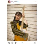 NMB48・川上千尋「幸せでした」、12周年記念ライブでかき鳴らしたゴールドギターとの2ショットを公開