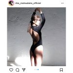 元欅坂46・松平璃子、黒レオタード衣装で美背中ざっくり！「レベル高い！！！」「スタイル最高です」の声