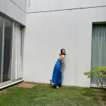 松井玲奈、肩出しノースリーブのコーデで見せた満面の笑顔「最高に綺麗です」「玲奈ちゃんしか勝たん」の声も