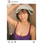 大原優乃、サウナで「ととのう」ヌルテカな水着ショットにどぎまぎ！