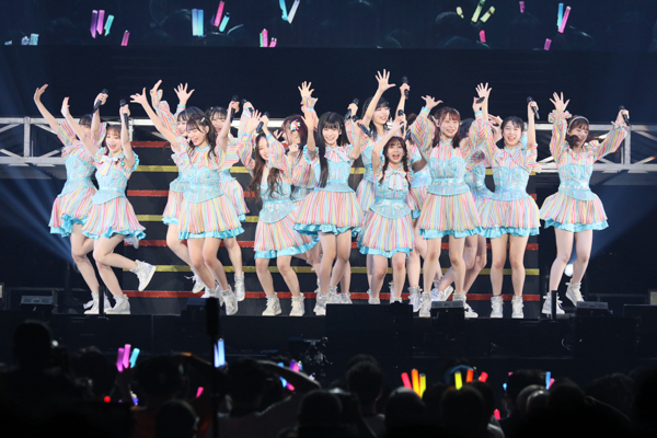 【ライブレポート】SKE48、14周年コンサートで一時間に及ぶシングルメドレーをノンストップ熱唱！チームKII新公演、新世代コンサート、6期生10周年コンサート発表と喜び尽くしの一夜に＜SKE48 14th Anniversary Festival 2022＞
