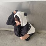 SKE48・田辺美月「笹ください」、パンダ柄のモコモコパーカー姿で笹要求