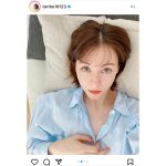 トリンドル玲奈、シャツのボタンをはずす自撮りにファンどぎまぎ