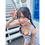 #ババババンビ・宇咲、胸チラオフショットで人生初表紙を告知「みんなの応援があっての結果」