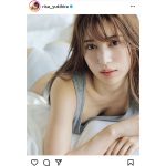 雪平莉左、アンニュイな眼差しで見つめる「イケメン」な姿に歓喜の声