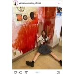 山本舞香、血しぶき浴びたセーラー服姿の『カラダ探し』オフショット大公開