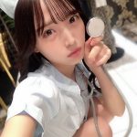 #よーよーよー・由良ゆら、ナース服から黒レース下着を見せつける『えちえち』ギャップショットで悩殺