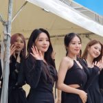 8人組グループ・fromis_9が美脚際立つ黒衣装で『KCON 2022 JAPAN』に登場！