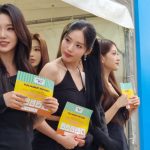 8人組グループ・fromis_9が美脚際立つ黒衣装で『KCON 2022 JAPAN』に登場！