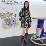 マギー、蛍光色でサイケデリックな衣装で語る！「今年の秋冬はエコファー。最近は『SF90』というフェラーリの車がすごく楽しい」 ＜Red Bull Box Cart Race Osaka 2022＞