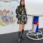 マギー、蛍光色でサイケデリックな衣装で語る！「今年の秋冬はエコファー。最近は『SF90』というフェラーリの車がすごく楽しい」 ＜Red Bull Box Cart Race Osaka 2022＞