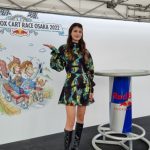 マギー、蛍光色でサイケデリックな衣装で語る！「今年の秋冬はエコファー。最近は『SF90』というフェラーリの車がすごく楽しい」 ＜Red Bull Box Cart Race Osaka 2022＞