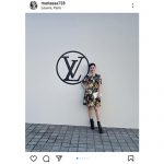 谷まりあ、ミニ丈ドレスで美脚を披露「オーラが半端ない、、、」「パリにも負けない美貌だよ」と絶賛の声！