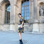 谷まりあ、ミニ丈ドレスで美脚を披露「オーラが半端ない、、、」「パリにも負けない美貌だよ」と絶賛の声！