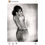 フミカ、バックショットで魅せるトップレス姿の美ボディにファン歓喜！