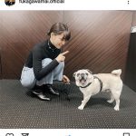 深川麻衣、犬とのキュートなツーショットを公開！