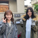 【親愛なる僕へ殺意をこめて】川栄李奈・夏子、笑顔でピースする激レアオフショに歓喜の声「レア中のレア」