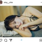 elsy・愛森ちえ、えちえちと爽やかさが融合した笑顔ランジェリーショットに「ずーっと見ていたい！」