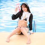 【写真特集】愛森ちえ（elsy）、ふっくらバストこぼれるセクシーシスターコスで「えちえち」ボディ見せつけ！＜近代麻雀水着祭2022＞