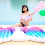 【写真特集】Ayua（こんぱす｡Compass）、チェリー柄ビキニで魅せる笑顔で釘付け！＜近代麻雀水着祭2022＞