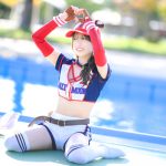 【写真特集】神谷じゅりな、肌見せユニフォームでセクシーさと可愛さのギャップで釘付け！＜近代麻雀水着祭2022＞