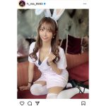 花咲れあ、うさぎ耳×ナース服×ランジェリーのフェチ詰め合わせで供給過多