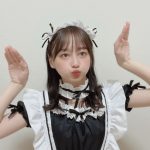 日向坂46・影山優佳、可愛すぎる王道のメイド衣装ショット公開「もう一生着ることはないであろうメイドさんになりました」