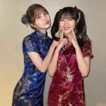 日向坂46・加藤史帆、河田陽菜との美麗なチャイナドレス2ショット公開