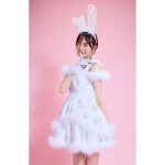 森保まどかが大人可愛い白ウサギに変身！「最高級の人参ご馳走したい」