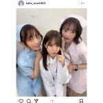 森香穂、ナース・竹内星菜、医者・伊関あみに扮した病院3ショットに入院希望者続出