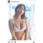 永尾まりや、白ランジェリーに包まれたセクシーボディで悩殺