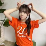 NMB48・貞野遥香、ショートパンツから美脚のぞかせた生誕Tコーデに反響ぞくぞく！