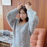 HKT48・田中美久、あざとポーズで透明太もも全開