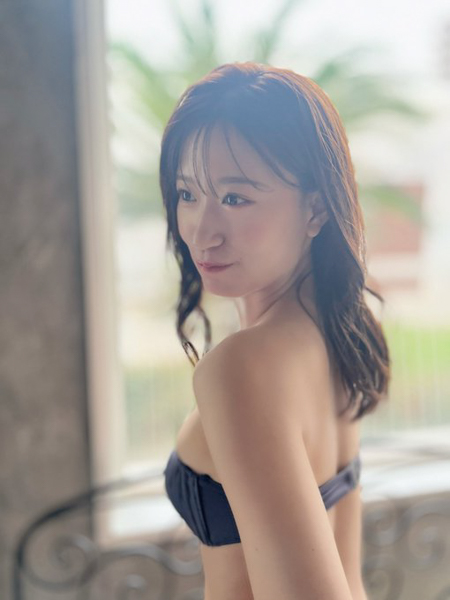 NMB48・上西怜、健康的スタイルにうっとりな美ボディライン披露