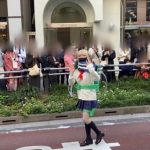 ざわちん、『僕のヒーローアカデミア』トガヒミコ風コスプレメイクで池ハロに初参戦！＜池袋ハロウィンコスプレフェス2022＞