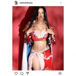 CYBERJAPAN DANCERS・渡辺加苗、ヘソ出しコスプレでボリュームバストを大胆見せつけ！