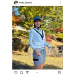 藤澤響花、太ももチラリなミニスカ姿に「スタイル良すぎ」「相変わらずめっちゃ綺麗」とファン歓喜！