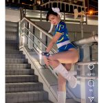 九条ねぎ、チャイナ服からのぞくむっちり美尻に「めっちゃ色っぽく綺麗」「少しで見えそう」と絶賛の声！