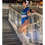 九条ねぎ、チャイナ服からのぞくむっちり美尻に「めっちゃ色っぽく綺麗」「少しで見えそう」と絶賛の声！