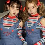 益若つばさ、佐藤ノアとミニスカ×ツインテールの仮装2ショット公開！