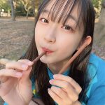 少女歌劇団ミモザーヌ・ちばひなの、お茶目なポッキーもぐもぐショット公開！