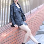 【写真特集】看護師・高田カナさん、福岡・百道浜にてクールなブラックコーデで美脚披露! 「どうなりたいのか、何を伝えたいのかが大事」