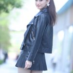 【写真特集】看護師・高田カナさん、福岡・百道浜にてクールなブラックコーデで美脚披露! 「どうなりたいのか、何を伝えたいのかが大事」