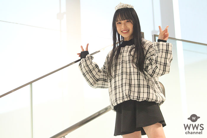 【動画】福岡の現役女子高生・手島愛花さんが黒のミニスカで美脚アピール！グランプリ受賞で来春関コレに出演決定！＜第36回いちごプリンセスグランプリ大会＞