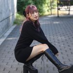 咲真ゆか(MyDearDarin')、美ボディアピールの黒ワンピで圧倒的オーラ!「インスタでは画角と明るさを気をつけています」【写真特集第2弾】