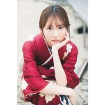 SKE48・野村実代、サイリウムカラーの振袖姿を「20±SWEET 2023 JANUARY」で披露